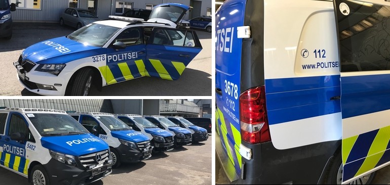 Making the Estonian Police Fleet stand out