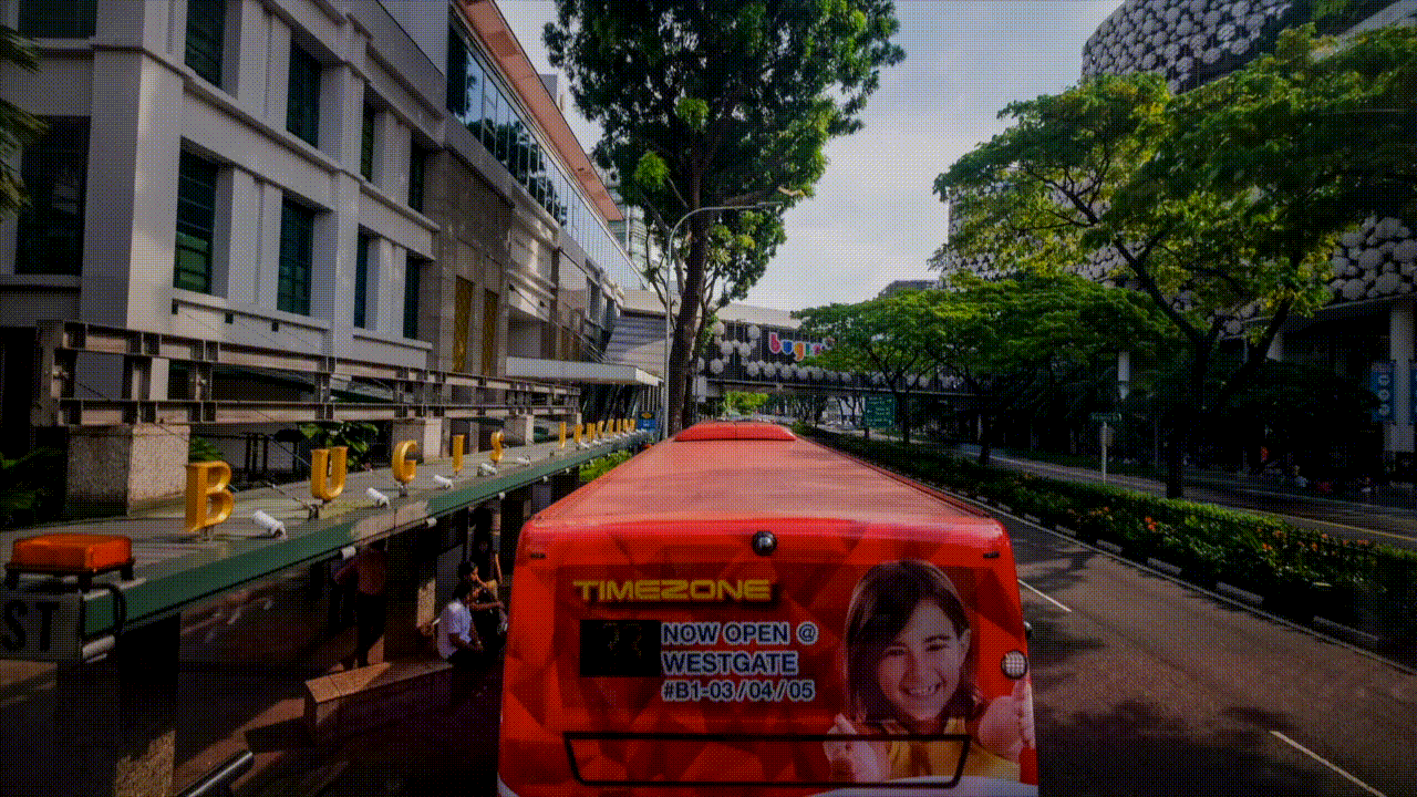 Transit Vehicle advertising