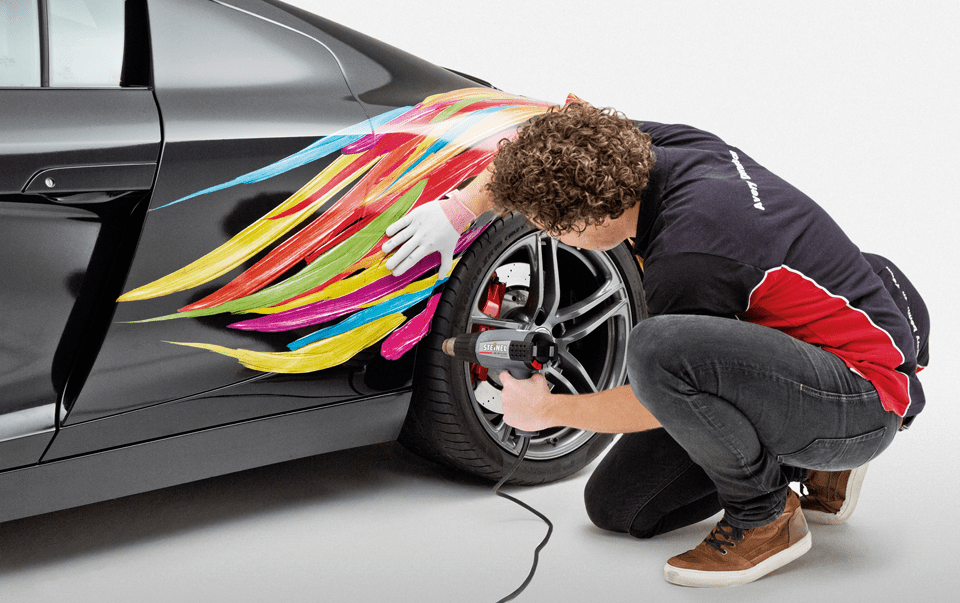 Vehicle wrap materials