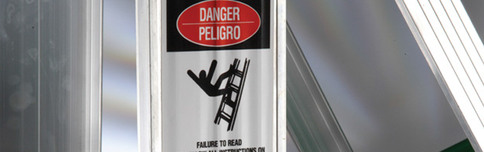 Danger safety and warning label